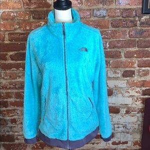 The North Face Teddy Bear Coat Blue USL